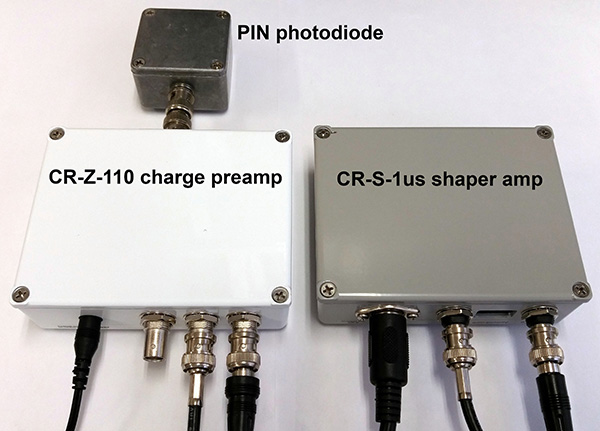 PIN_photodiode_preamp_and_shaper